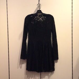 Black Lace Free People Dress Size M/L